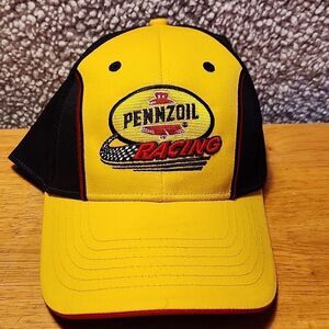 Pennzoil Racing Velcroback Hat - NWOT